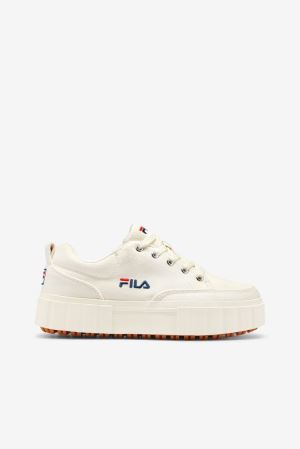 FILA Sandblast Low Sneakers Navy / Red,Womens Shoes | CA.OKIGAQ835